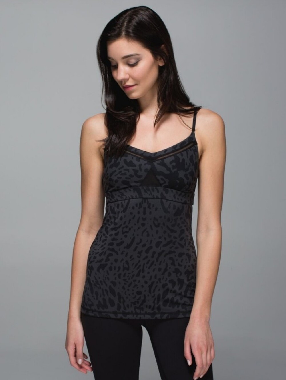 Lululemon Judr Bresth Animal Print Cami Tank Top